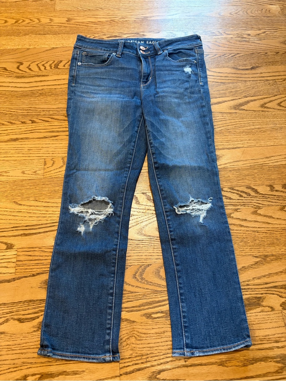 American Eagle Jeans Artist Crop